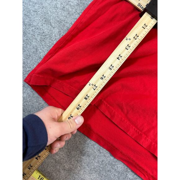 Vintage Y2K Ferrari Car T Shirt Mens XL Red Horse Logo On Chest & Sleeve 2000s - Picture 4 of 9